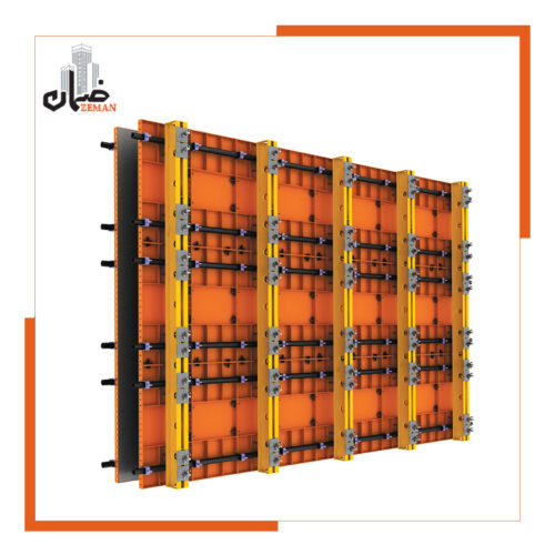 Double-sided wall formwork1 قالب بندی دیوار یک طرفه از مراحل قالب بندی پروژه است که از اهمیت بالایی برخوردار میباشد. این روش به دلیل نیاز به قالب بندی دیوار یک طرفه، زمانی انجام میشود که دسترسی به سمت دیگر ممکن نیست