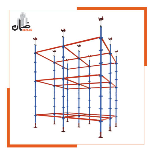 Hammer scaffolding داربست چکشی نسل جدید داربست ها تولید شده در شرکت ضمان- قیمت داربست چکشی