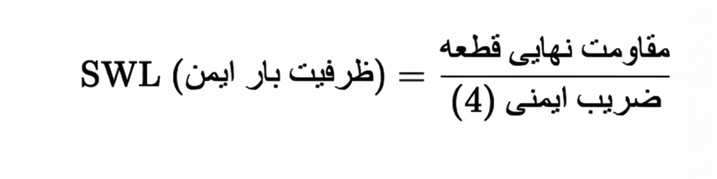 فرمول محاسباتی اسکافلد در استاندارد safty factor شرکت ضمان بهترین سازنده اسکافلد در ایران